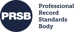 Logo of the-professional-records-standards-body-prsb